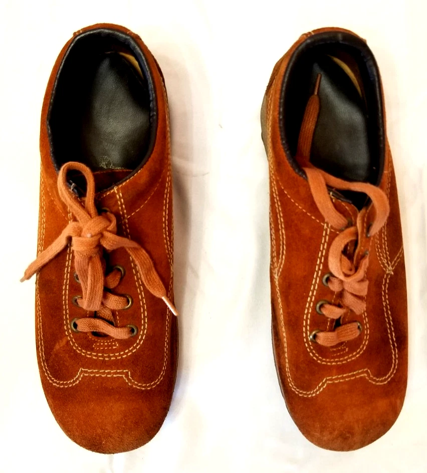 Pantalón de Trabajo Informal Oxford Marrón Taupe Bonnie Suave Manchas Talla 8 1/2 M Zapato 2136 Foto 2 de 4