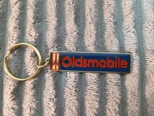 1 Vtg Oldsmobile Metal Key Ring Chain Cutlass 88 98 442 Toronado Olds Keychain