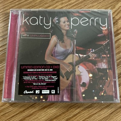 Katy Perry Unplugged CD + DVD Limited Edition NEW SEALED Live In New York