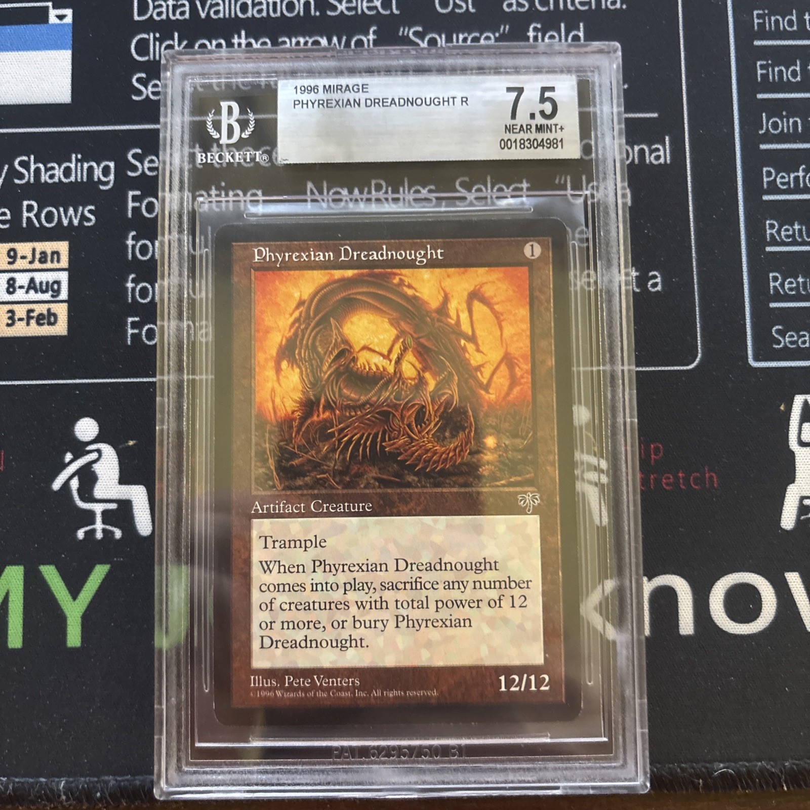 Magic: The Gathering - Phyrexian Dreadnought Mirage - BGS 7.5