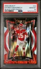 2024 Panini Select - Concourse Patrick Mahomes II #33 Black & Red Shock PSA 10