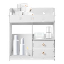 Bathroom Wall Mount Cabinet Medicine Cabinet Storage Cupboard Organizer White US