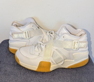 Nike Air Raid White Gum Mens Size 9.5 DJ5974-100 Sneakers Leather Lace Up