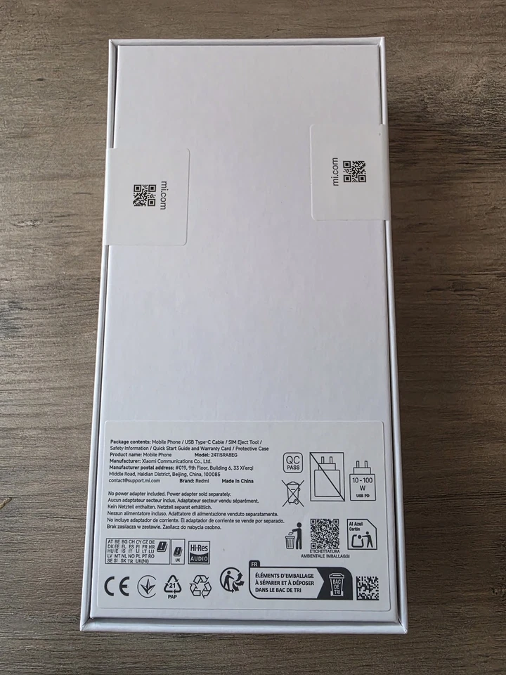 Xiaomi Redmi Note 14 Pro+ Plus 5G 12GB+512GB - Dual SIM - UK Version - NEW BLACK - Image 3 of 3