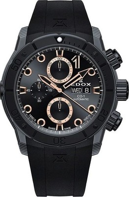 EDOX CO-1 Carbon 01125-CCN-NR Mechanisch Herren-Armbanduhr