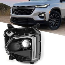 LED Headlights Assembly w/o LED DRL Compatible with Left/Driver W/O LED DRL