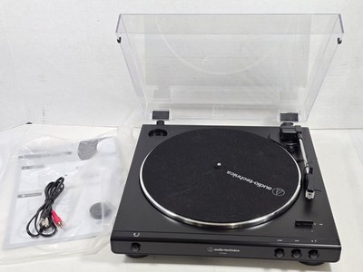 Audio-Technica AT-LP60X Fully Automatic Stereo Turntable Black No Power Adaptor 