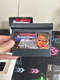 Troy Aikman Football Atari Jaguar CIB Complete In Box Tested