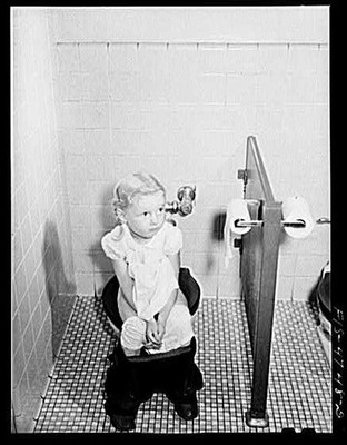 Queens, New York. Children are taught personal hygiene at the nursery school at