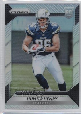 2016 Panini Prizm Rookie Silver Prizm Hunter Henry #262 Rookie RC pn5
