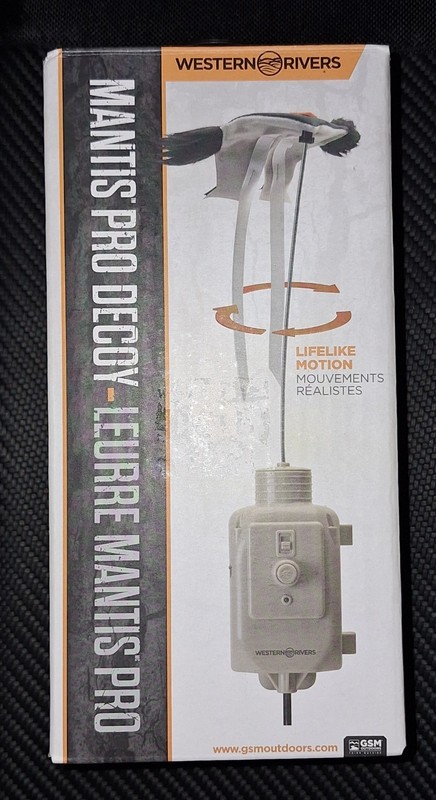 The Western Rivers Mantis Pro Motorized Decoy must have tool for serious hunters