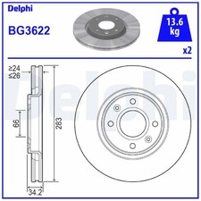 Bremsscheiben + Beläge vorne für Citroen C3 4 CC C4 X BD | 200792