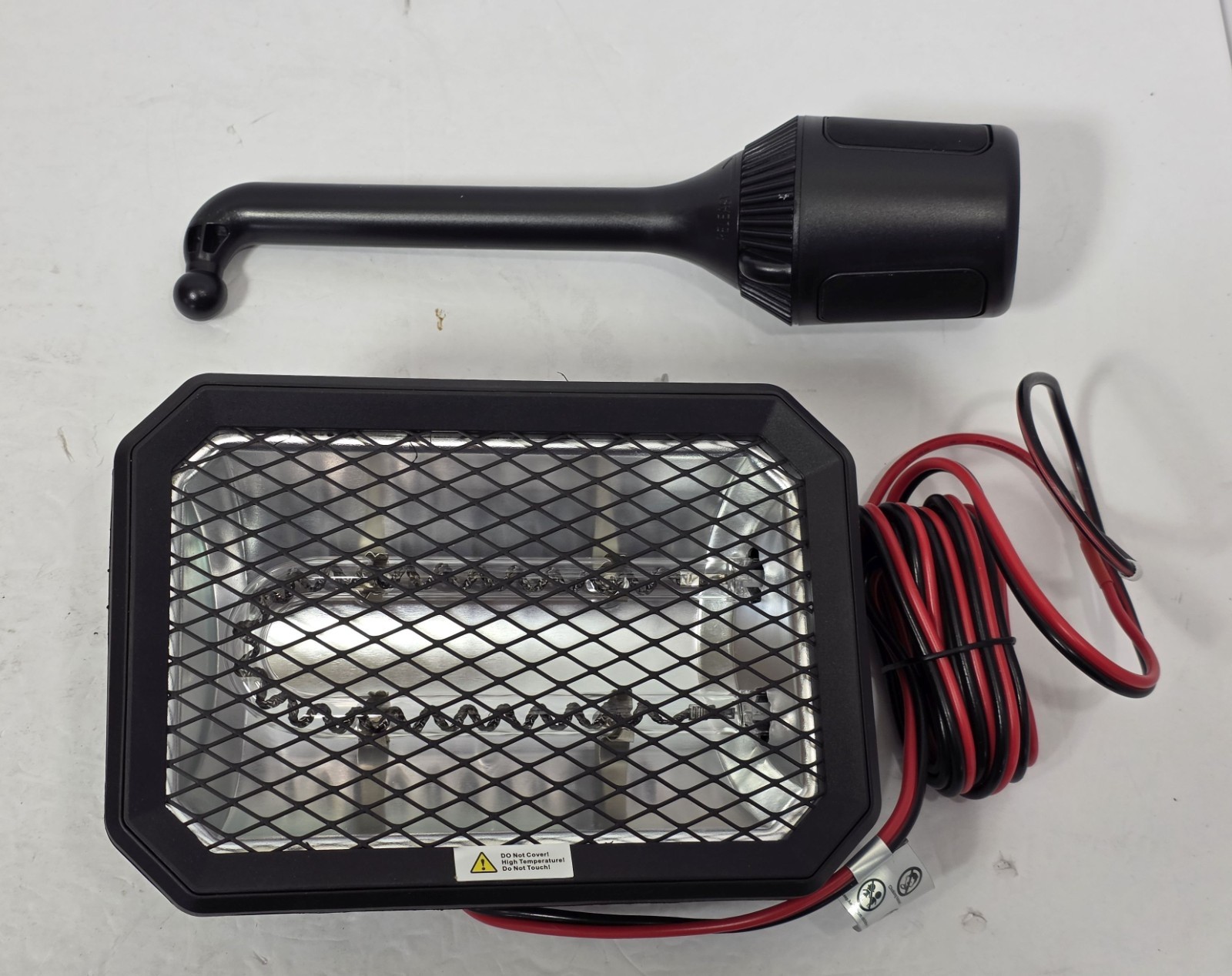 Xislet 48V Golf Cart Heater 400W Cup Holder Mount Portable Infrared Heater FY010