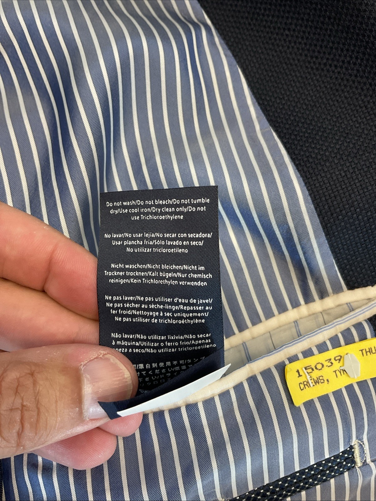 Hackett London Wool Zero Gravity Unlined Summer B… - image 6