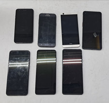 Lot of 7 cell phones US Cellular/HTC/LG/Samsung/Moto/ parts/repair