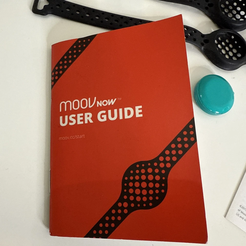 Monitor de sueño Moov Now Fitness entrenador personal y rastreador deportivo azul aguamarina Foto 2 de 4