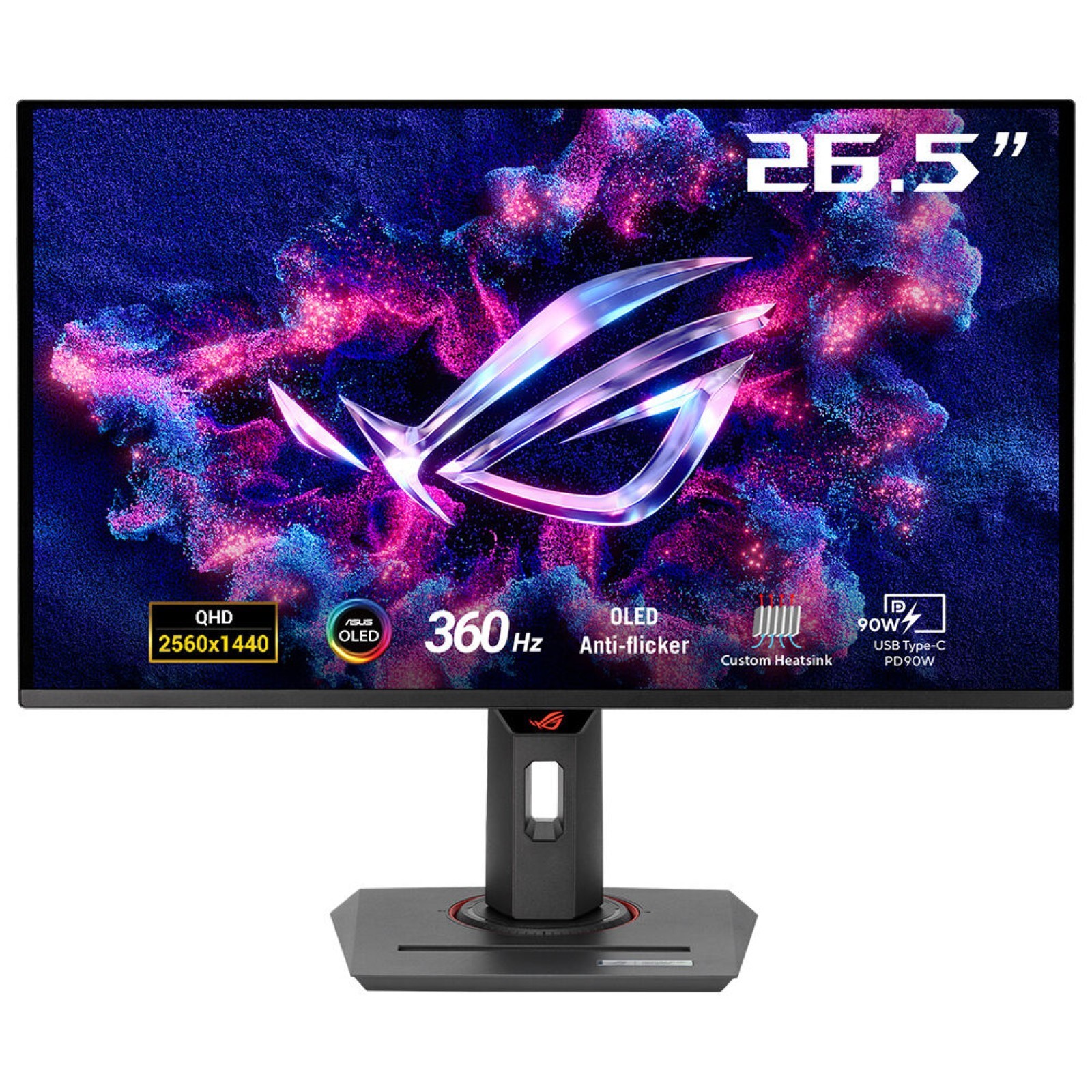 Rog strix oled xg27acdng monitor pc 67,3 cm (26.5") 2560 x 1440 pixel quad hd qd-oled nero - Immagine 3