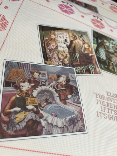 LOT 4 Vintage Borden's Elsie The Cow Placemats Cottagecore Collectible Prop Flaw - 第 7/9 張圖片