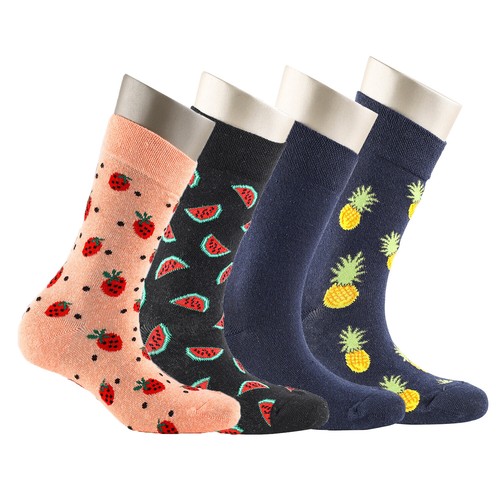 Cosyfeel® Women Socks Super Soft Cotton Thick Breathable 4-Pack Crew Socks - Picture 23 of 58