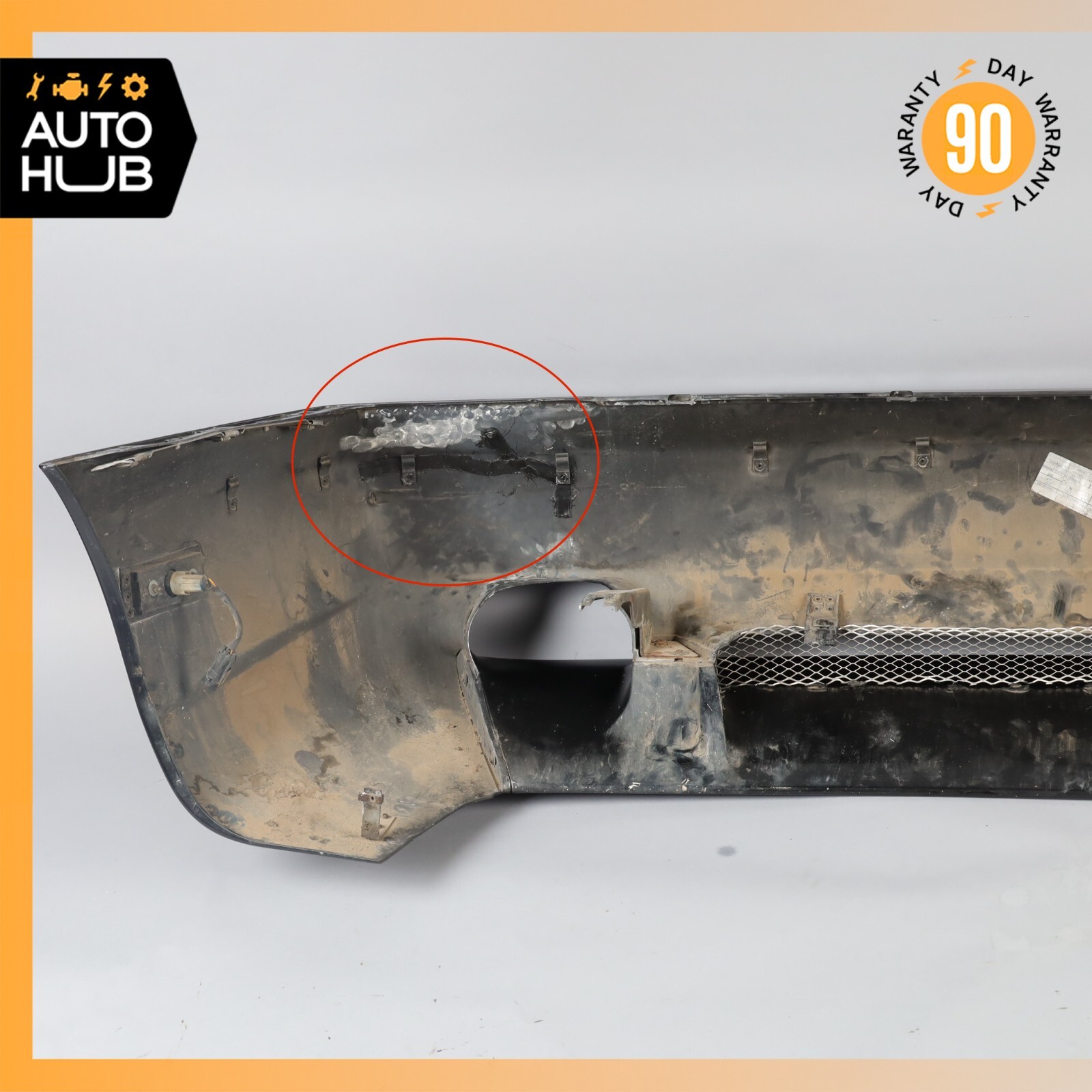 02-04 Maserati Coupe 4200 M138 GT Rear Bumper Cover Assembly Black OEM