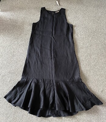 romantic linen dresses ROVE Linen Midi Dress | Puff Sleeve - Twist Design main image 0