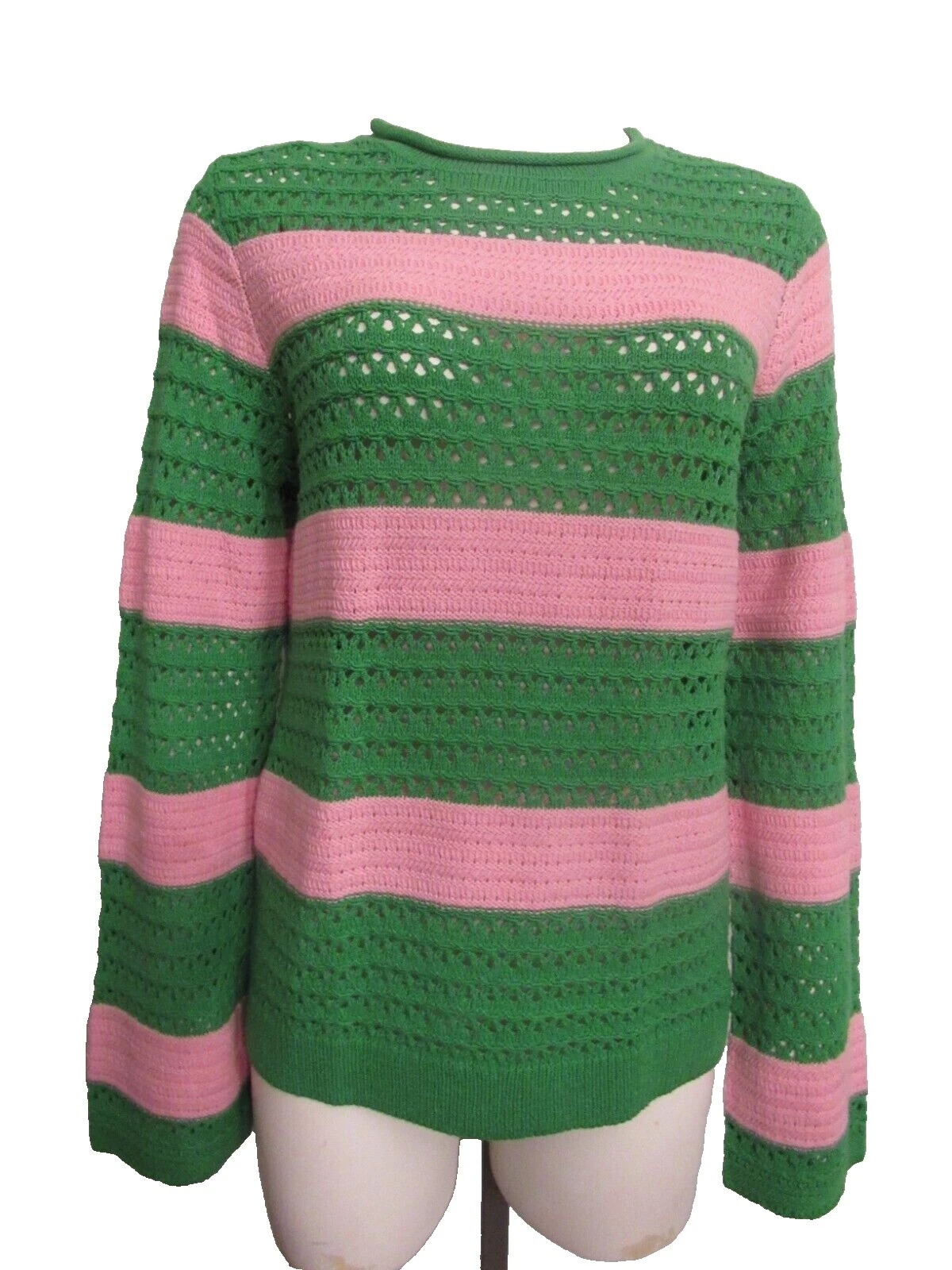 Cotton Beach Striped Sweaters for Women