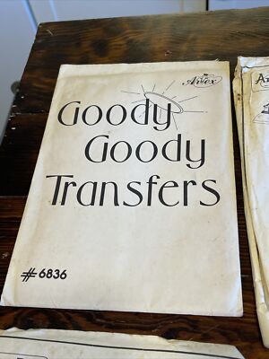 Artex Iron on Transfers Embroidery Children's Holiday