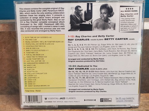 Ray Charles 3 CD Lot Genius Soul Jazz, Genius Loves Company, B. Carter Dedicated - Picture 5 of 17