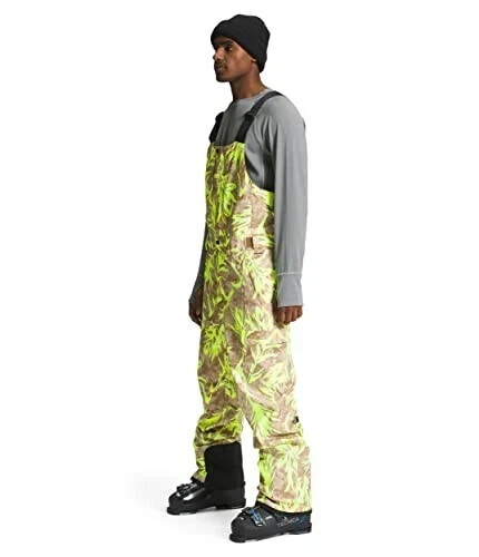The North Face Freedom Snow Bib Men's Large Brown Paintbrush Waterproof APP2891 - Bild 2 von 10