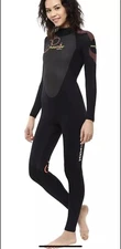 Phantom Aquatics Voda Superflex 3mm Womens Size 14 Diving Wetsuit NWT $199