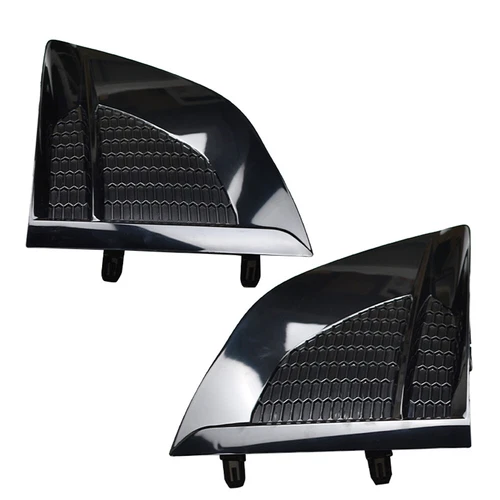 Pair For 2023 2024 Nissan Altima Front Bumper Fog Light Covers Black Bezel LH+RH - Afbeelding 3 van 17