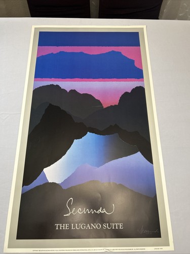 Arthur Secunda - Hand Signed Vintage 1983 Litho Art Exhibit Poster-