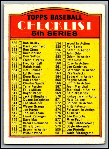 1972 Topps Baseball Cards - You Pick - aaalvins - Picture 126 of 133