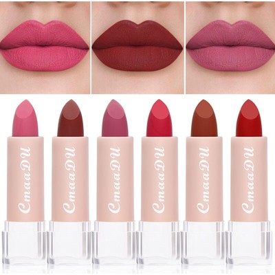 Matter Lipgloss Langanhaltend Samtiger Nackter Lippenstift Lippenkosmetik  