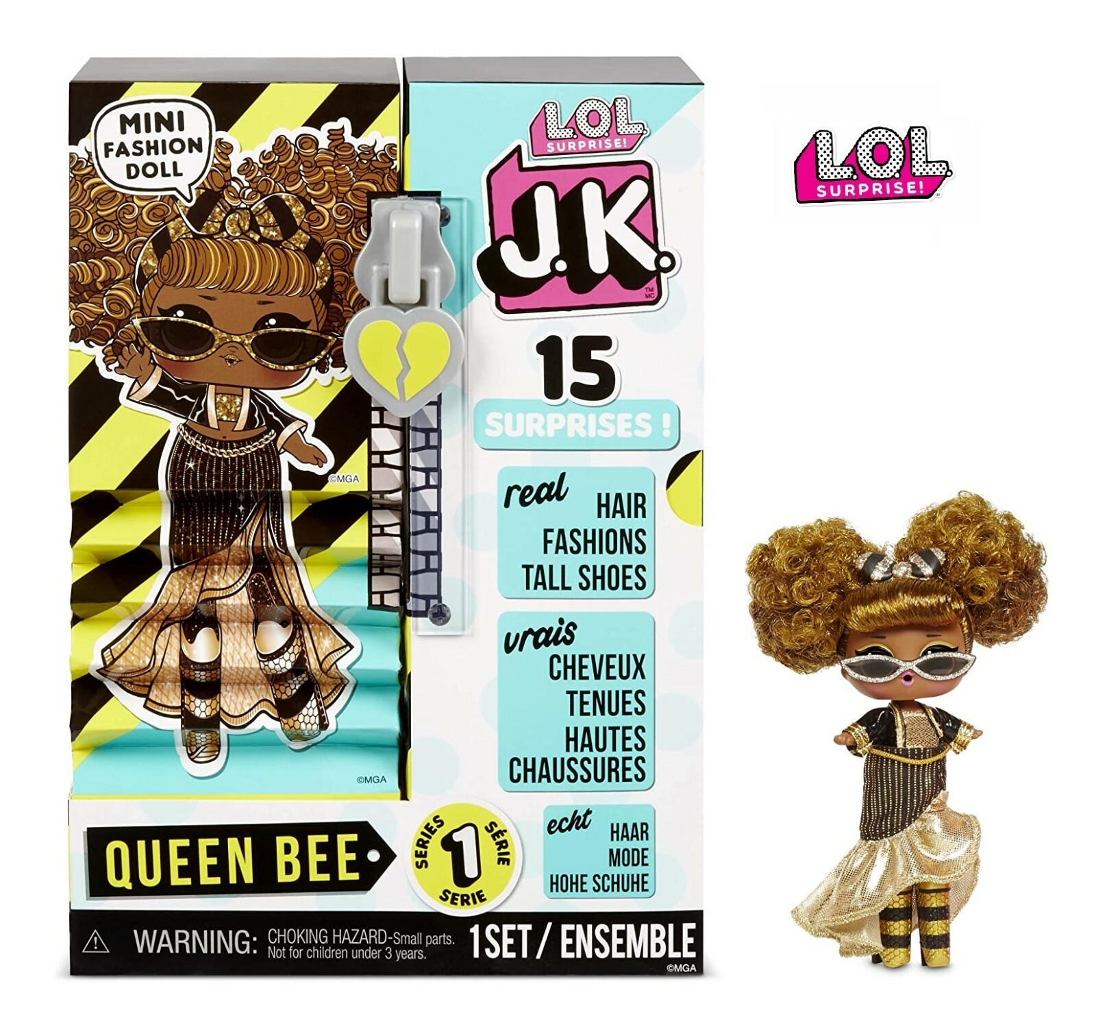 LOL J.K. QUEEN BEE LOL TOP SECRET 2020 LLUF2000 GIOCHI PREZIOSI -nuovo-italia