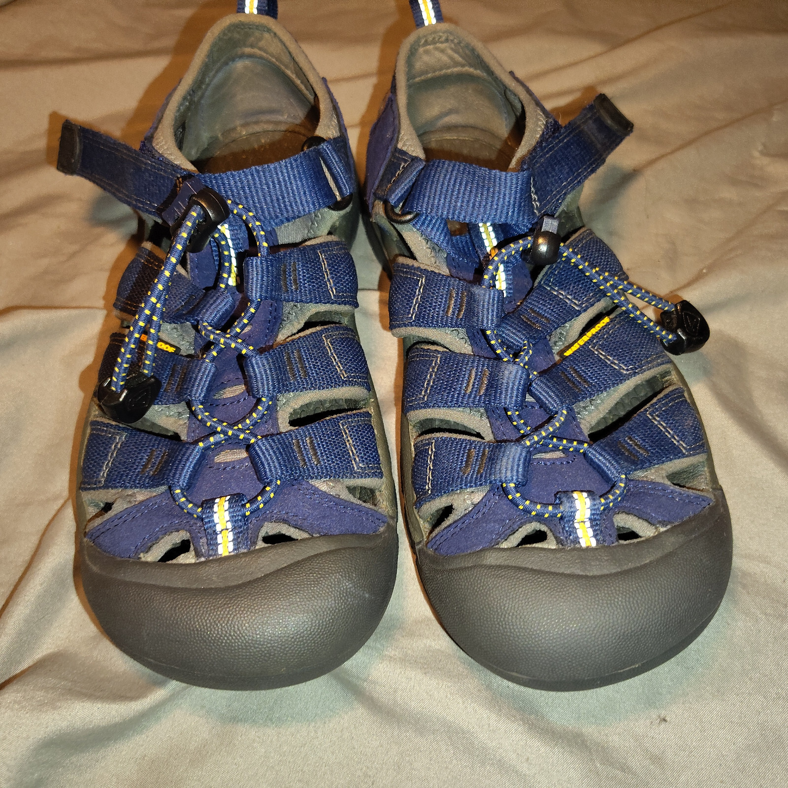 Sandali Keen Newport H2 impermeabili trail escursionismo blu navy ragazzi giovani taglia 3