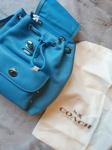 coach genuine leather