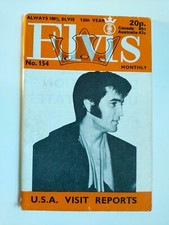 ELVIS MONTHLY Magazine No 154 - November 1972 - 13th Year - Elvis Presley