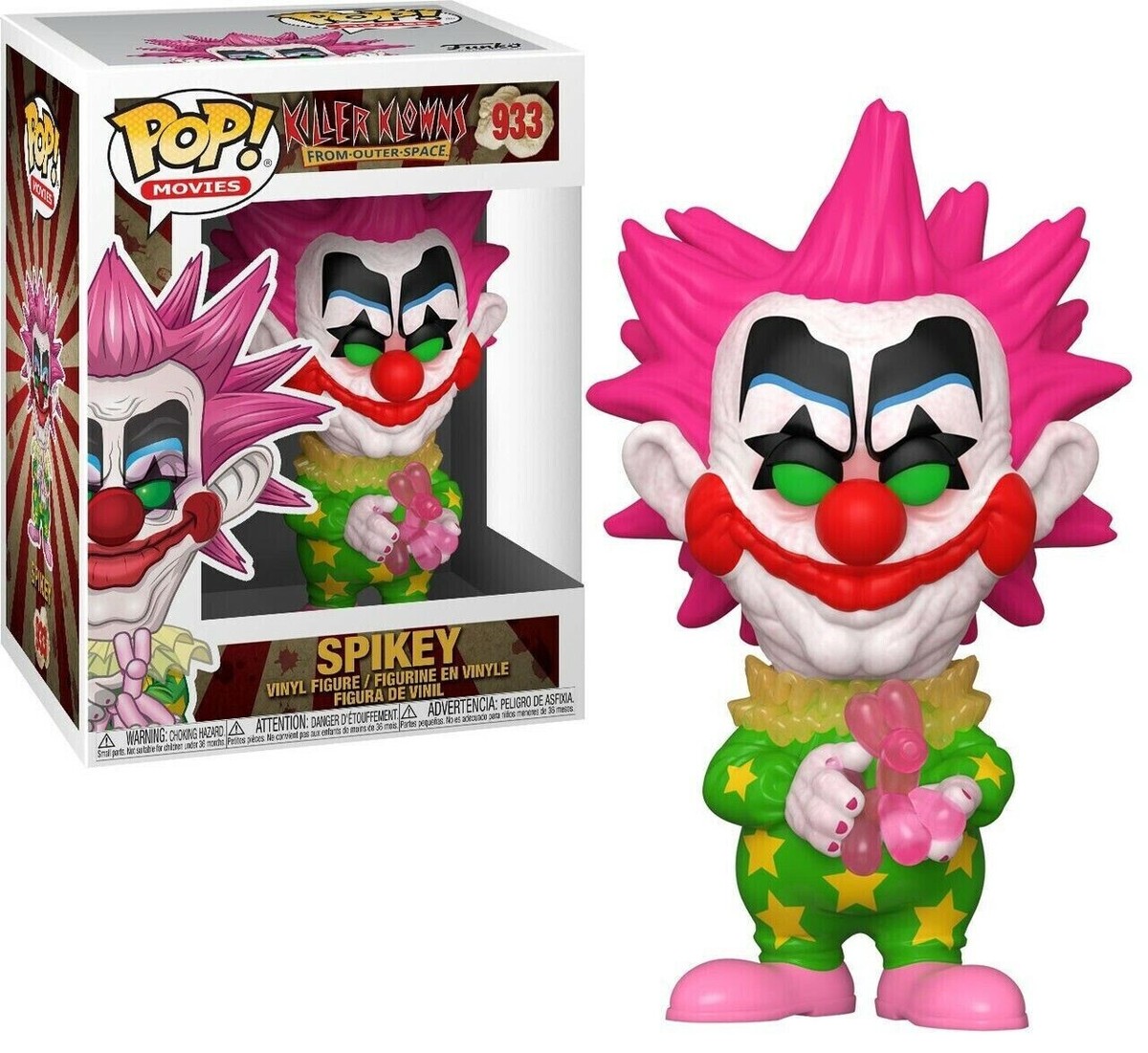 Killer Klowns from Outer Space Funko Pop! Spikey #933 | eBay