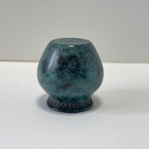 Japan Tea Ceremony Rare Water Jug Style Lid Rest Stand Copper Futaoki w/box - Picture 11 of 15