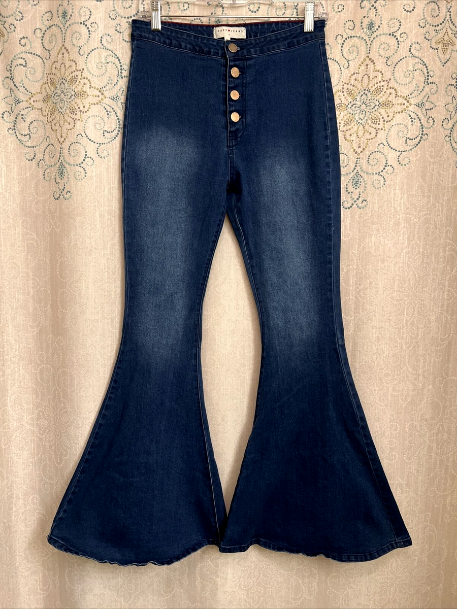 Blue Jeans How To Make Bell Bottom Jeans Out Of Regular Jeans