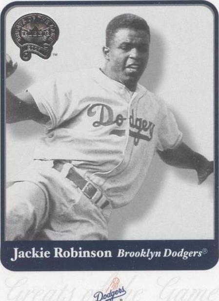 2001 Fleer Greats of the Game - Jackie Robinson #32 - 1 of 1