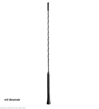Autoradio Antenne für AUDI A6 Stabantenne DACHANTENNE M5 40cm Neu