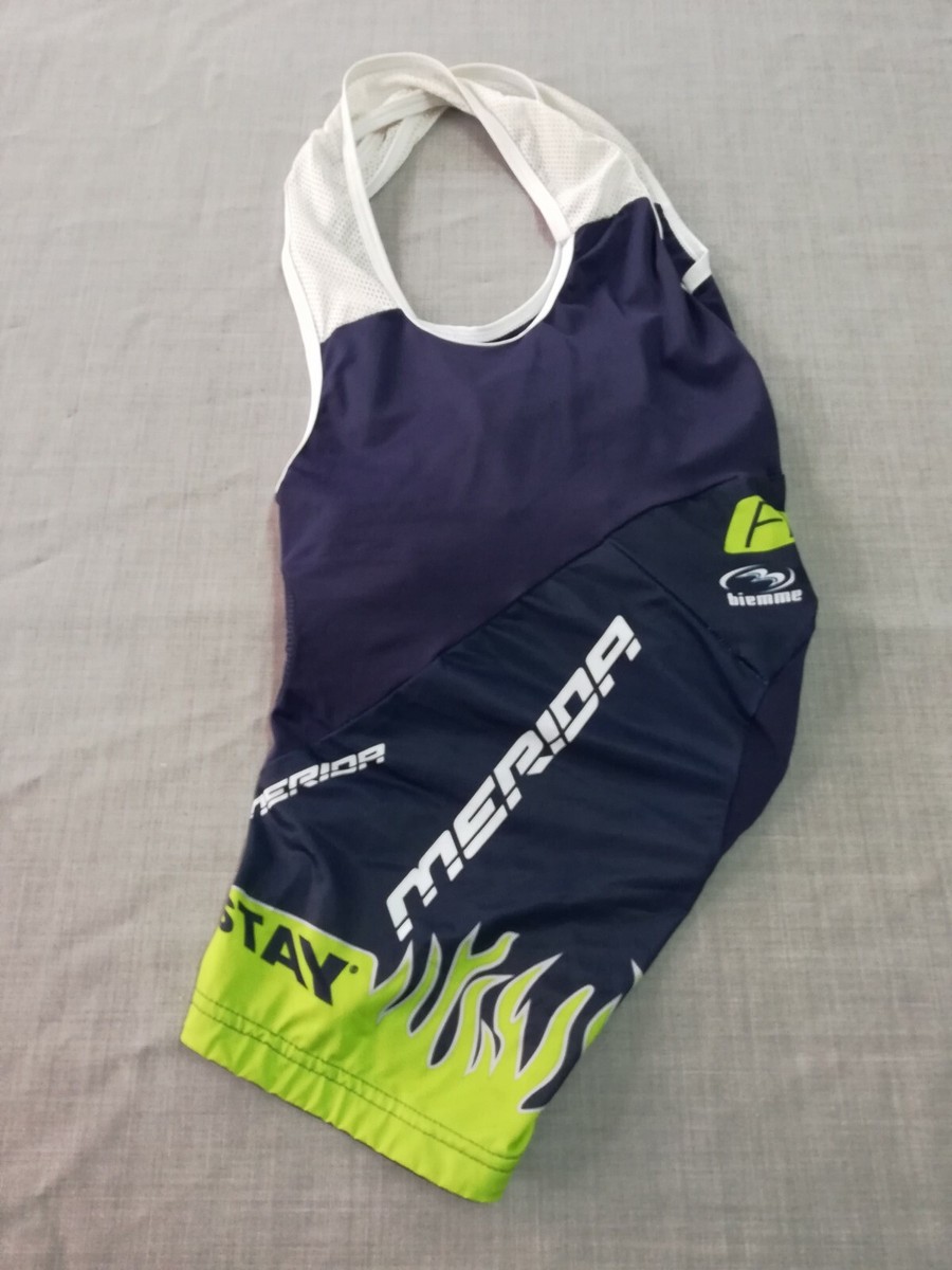 Cuissard/salopette Vélo Biemme Équipe Merida - Homme, XXL (occasion)