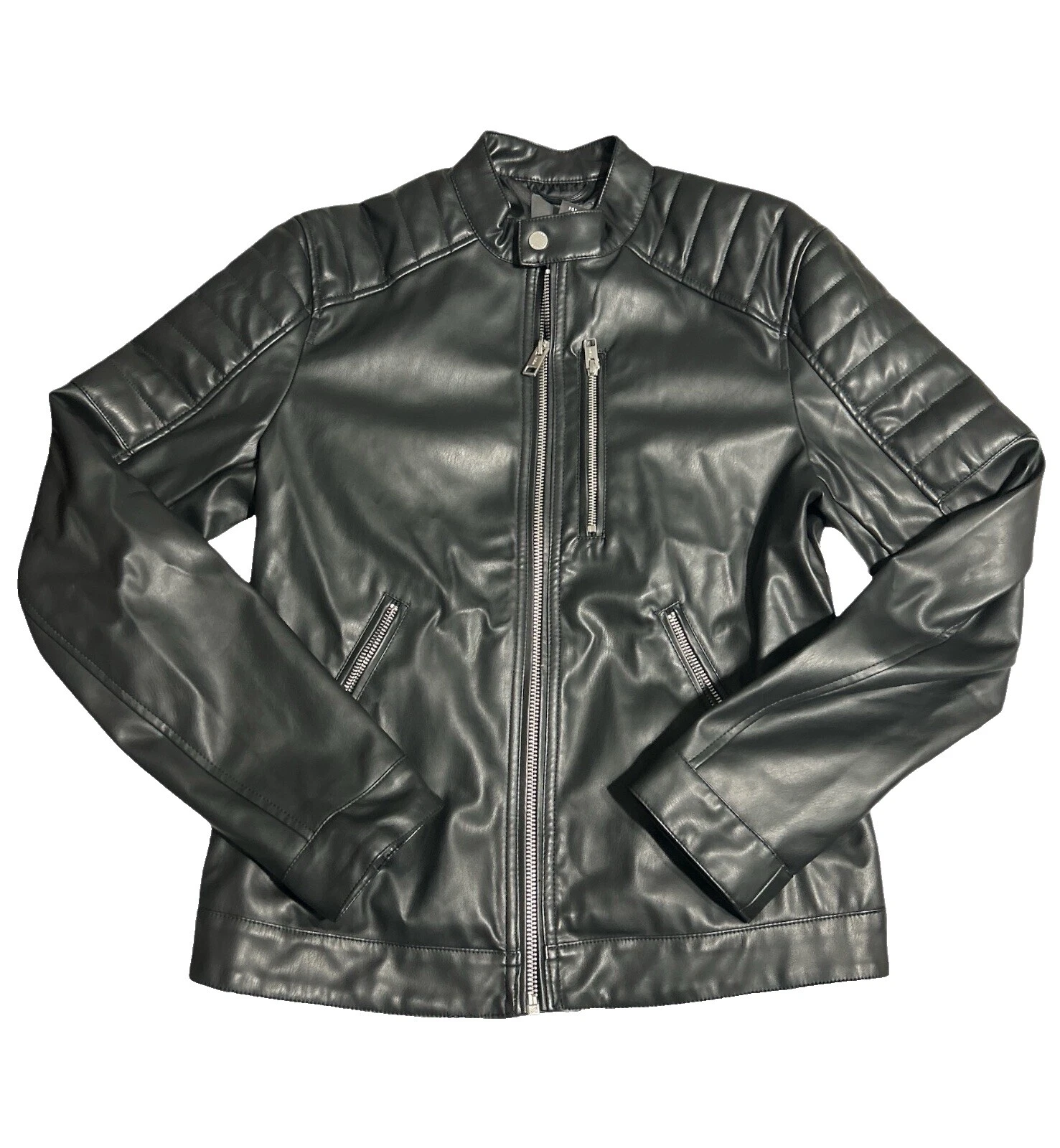 Chaqueta de moto H&M Negro abrigos, chaquetas y chalecos para Mujeres