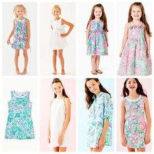 Lilly Pulitzer Little GIRLS SHIFT DRESS MINI NATALIE COVER UP FOR KIDS