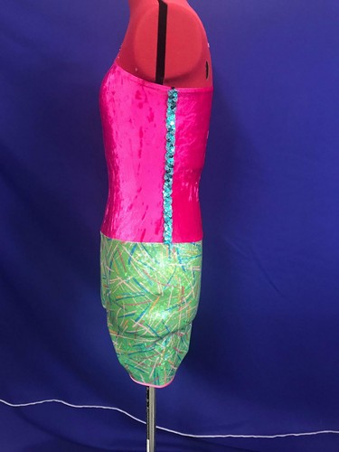 COMPETITION DANCEWEAR SIZE 3A 11-12 YR COSTUME FREESTYLE DANCE SHOW FESTIVAL B25 - Picture 37 of 52