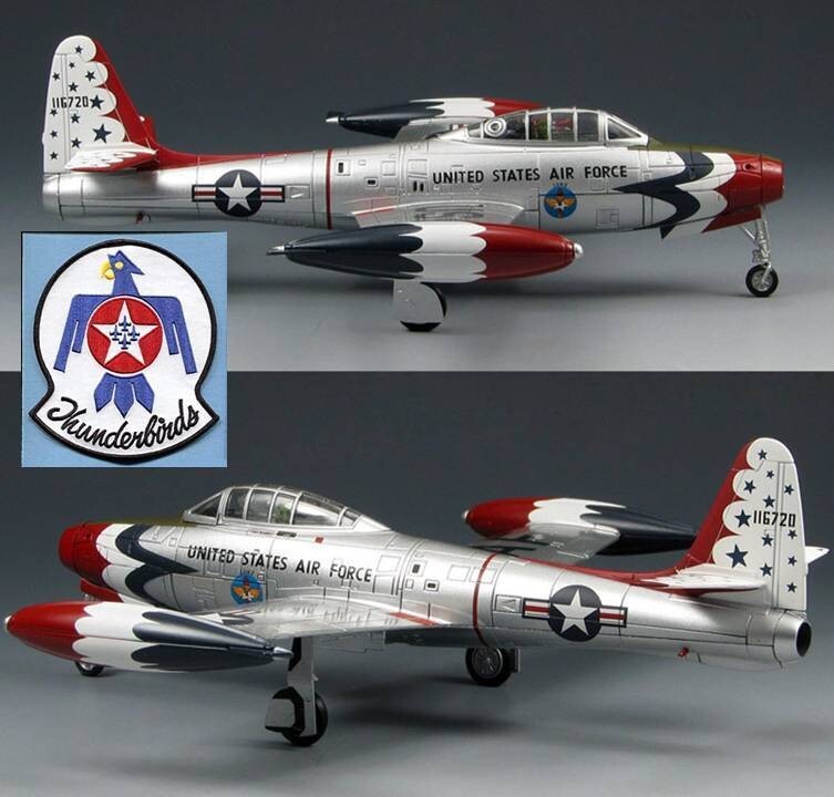 SkyMax 1/72 SM6010 Republic F-84G Thunderjet, USAF Thunderbirds, 1953 SkyMax 1/72 SM6010 Republic F-84G Thunderjet, USAF Thunderbirds, 1953