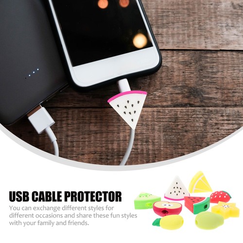9 Pcs Usb Cable Protector Wire Protector Charger USB Anti Dust Cover Plugs - 第 9/12 張圖片