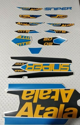 Adhésifs Vintage Atala – Pour Vélo De Course, VTT, BMX (plotter, Non Fonctionnel)